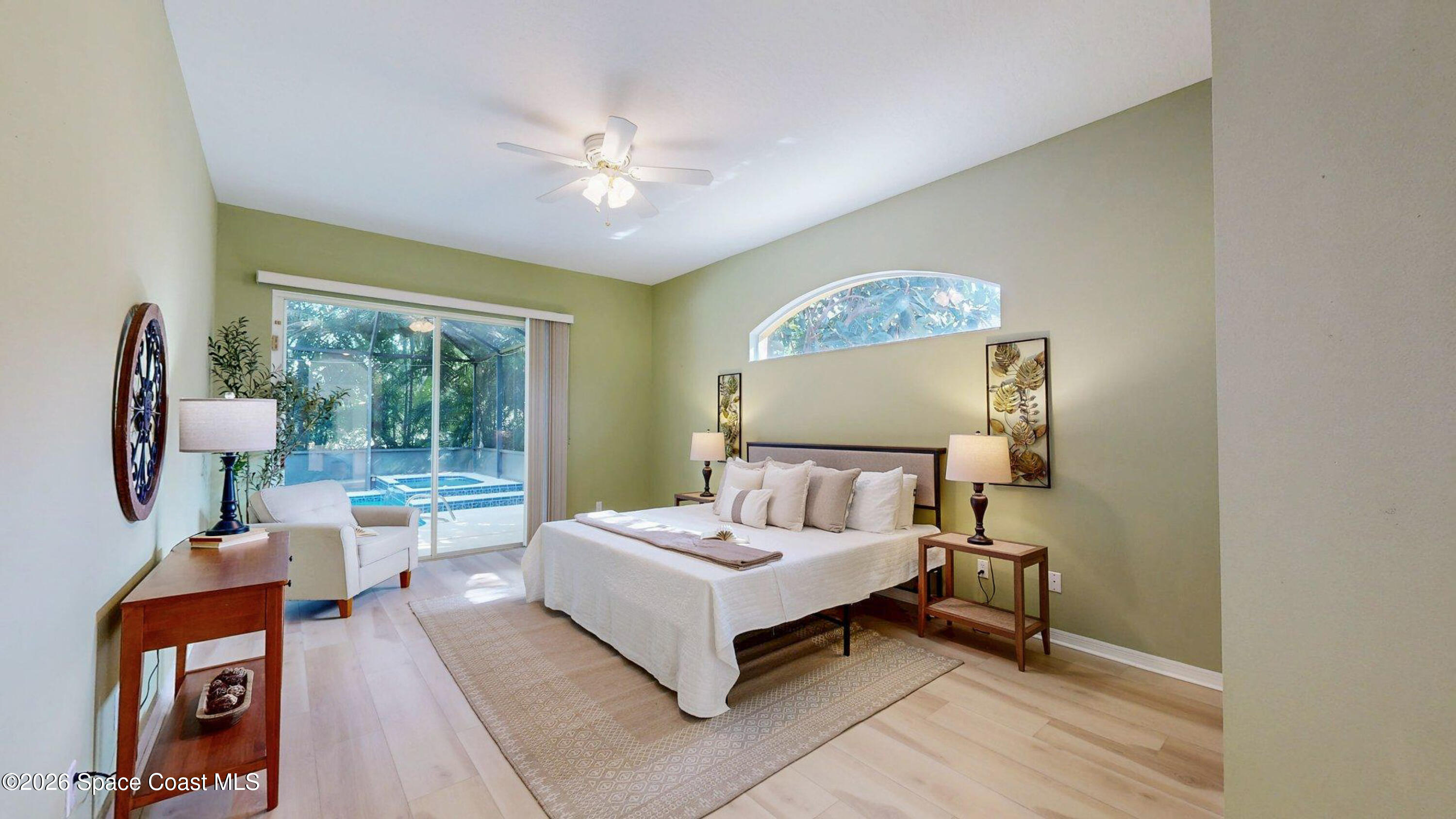 2703 Barrow Drive Merritt Island, FL 32952 - Photo 21 of 43 a living room with furniture and a large window