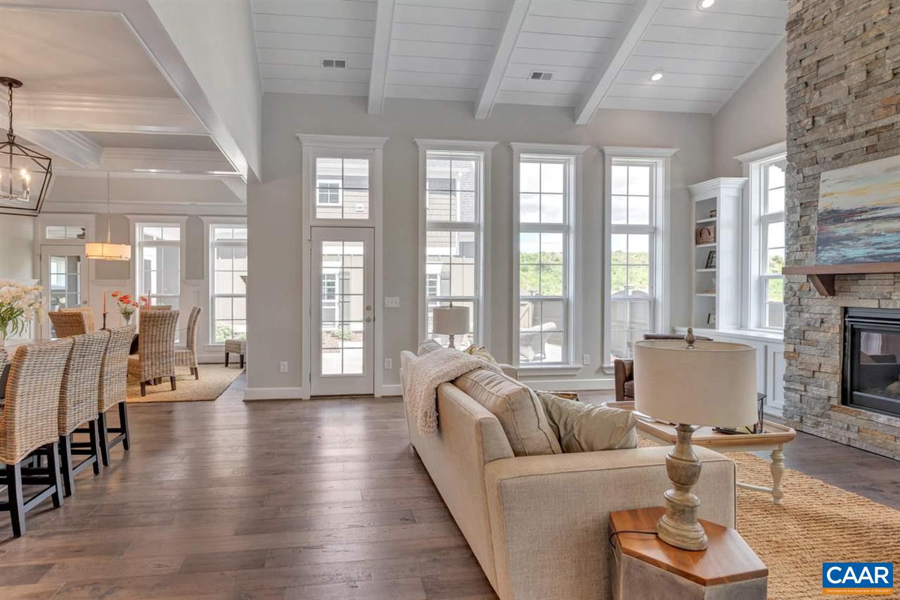 30 Portelet Road Crozet, VA 22932 - Photo 15 of 25 a living room with furniture and a fireplace