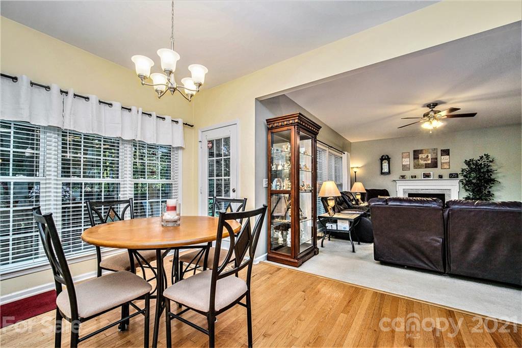 17005 Hampton Trace Road Huntersville, NC 28078 - Photo 13 of 40 a view of a dining room with furniture window and outside view
