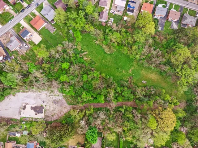 a view of a street with a building