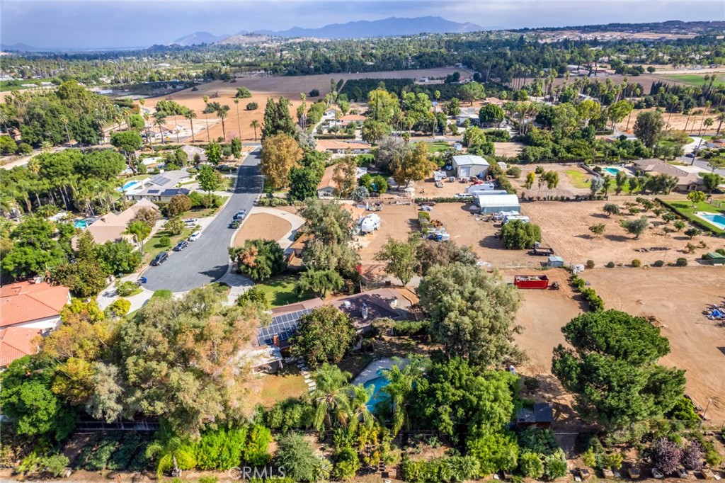 7770 Broadacre Place Riverside, CA 92504 - Photo 41 of 42 an aerial view of residential houses with outdoor space