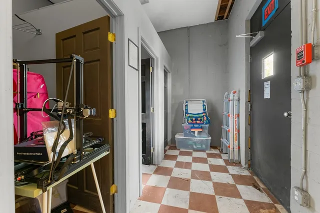 a view of a walk in closet