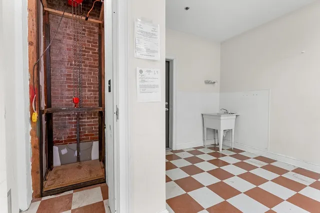 a view of a bedroom with a wardrobe