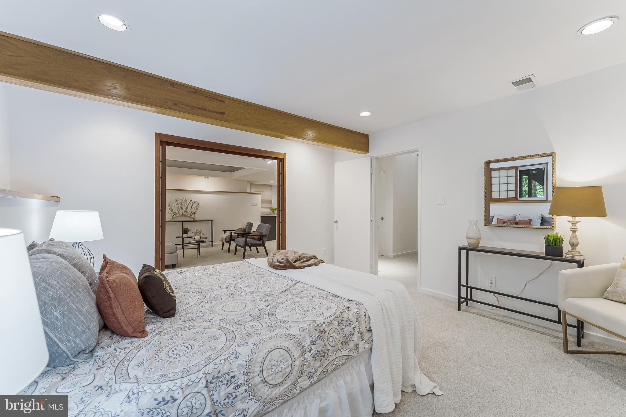 11502 Turnbridge Lane Reston, VA 20194 - Photo 43 of 60 Double sliding door open to rec room