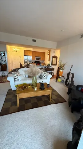 a view of a swimming pool and lounge chair