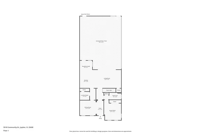 $1,499,000 | 3518 Community Drive, Jupiter, FL 33458