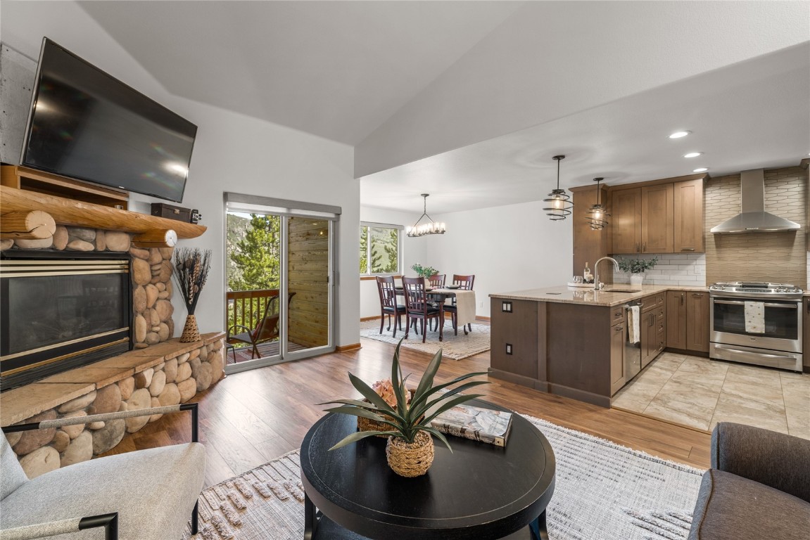 97 Lookout Ridge Drive, Unit 97 Dillon, CO 80435 - Photo 1 of 41 Fully remodeled Kitchen and living area. New flooring and paint through out the property.
