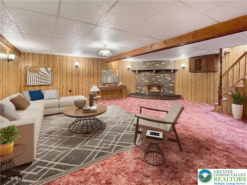 3406 Church Road Easton, PA 18045 - Photo 5 of 39 Rec room (virtual staging)