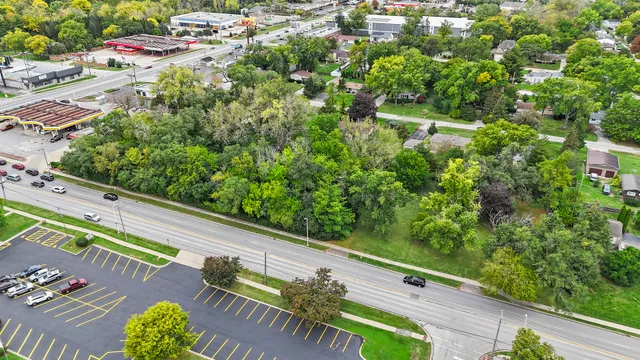 a view of swimming pool from a balcony