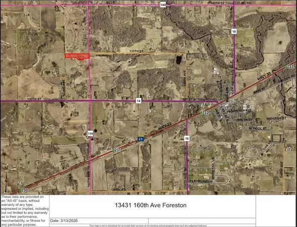 $319,900 | 13431 160th Avenue, Foreston, MN 56330