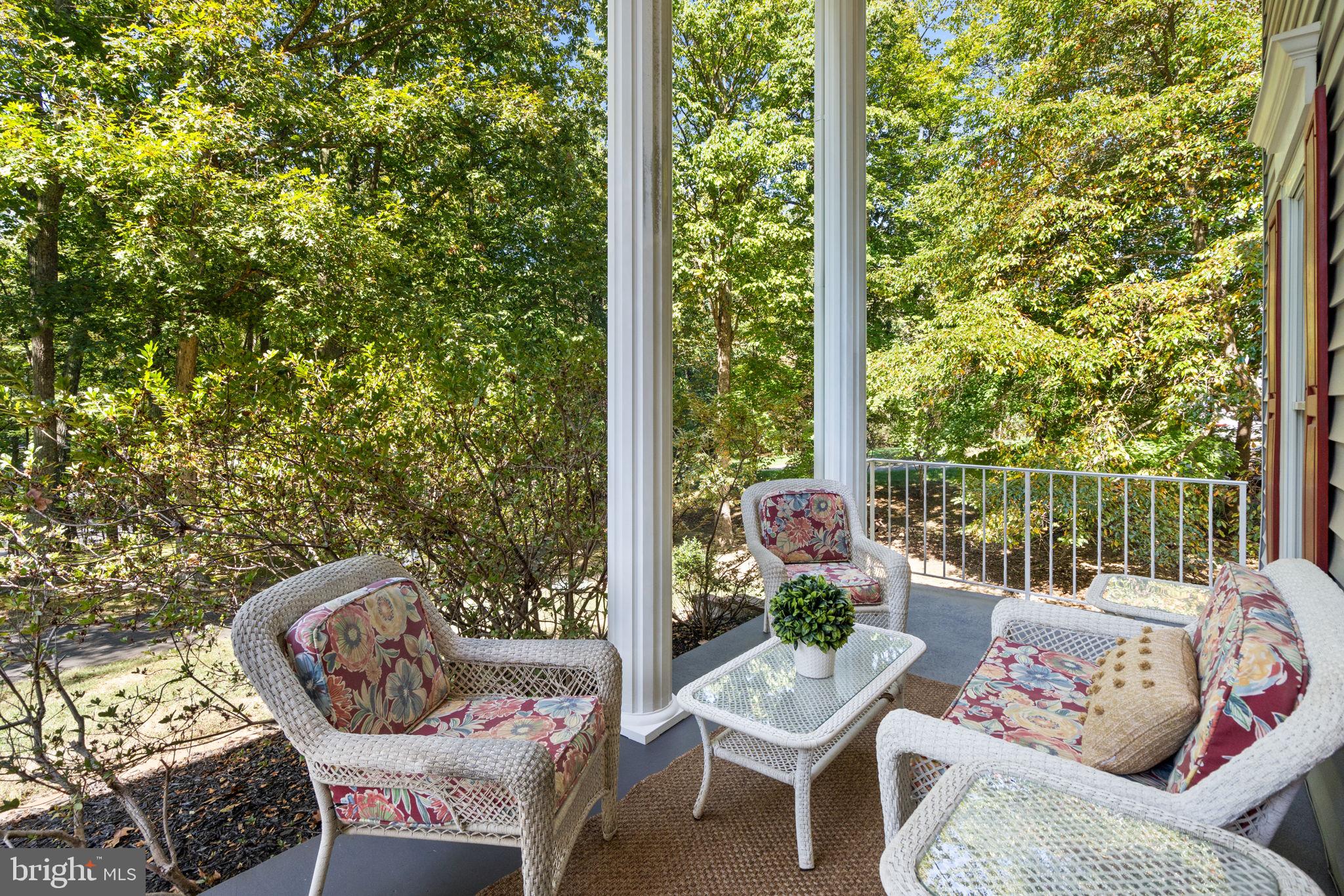 7255 Auburn Mill Road Warrenton, VA 20187 - Photo 8 of 58 a outdoor living space with furniture and garden view