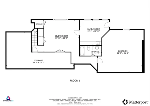 a picture of a floor plan