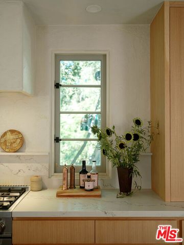 a view of a workspace with a window