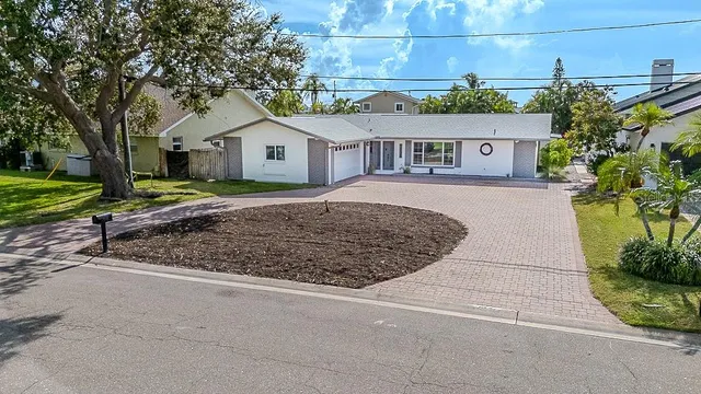 a house view with a outdoor space