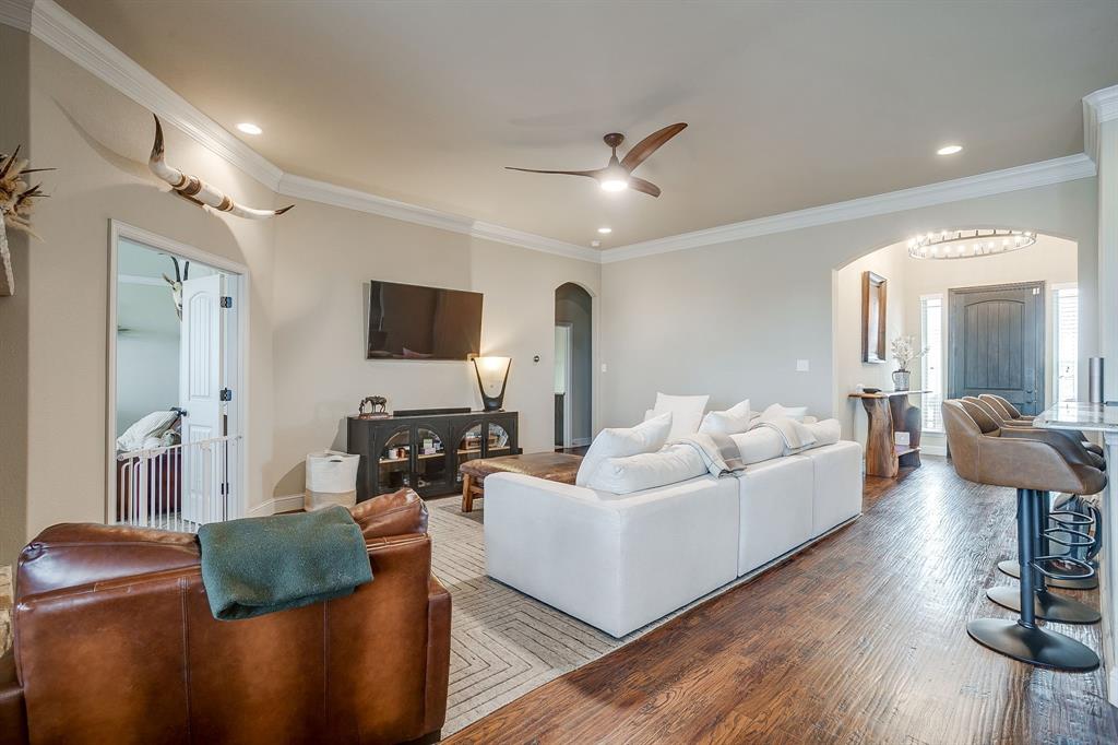7320 Spring Ranch Court Godley, TX 76044 - Photo 21 of 40 a living room with furniture