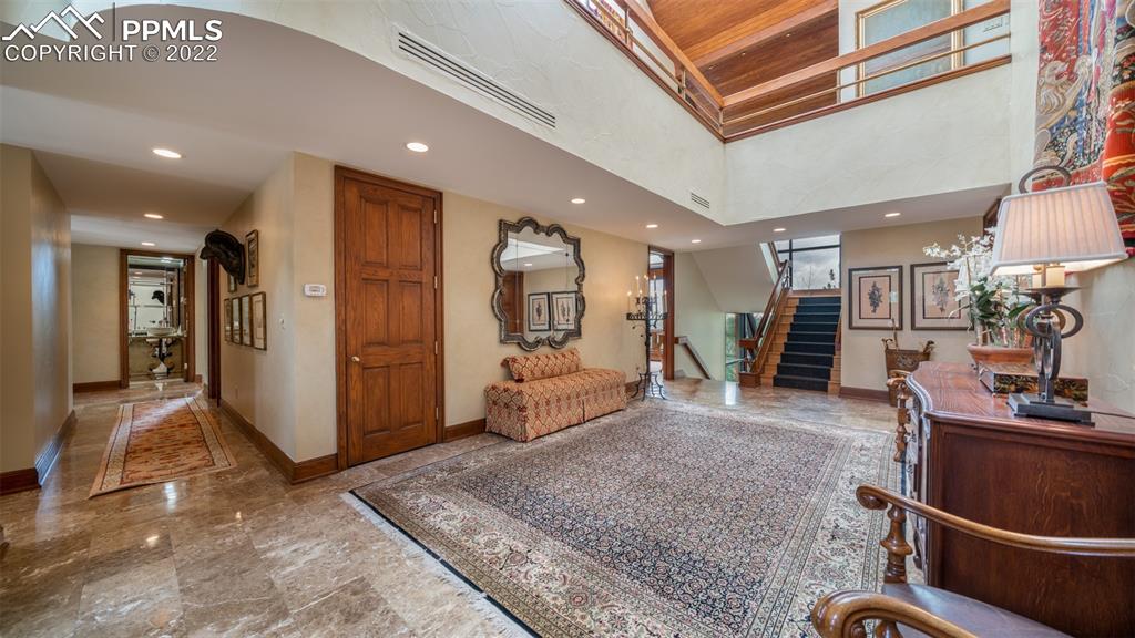 105 Marland Road Colorado Springs, CO 80906 - Photo 4 of 50 a living room with furniture and a table