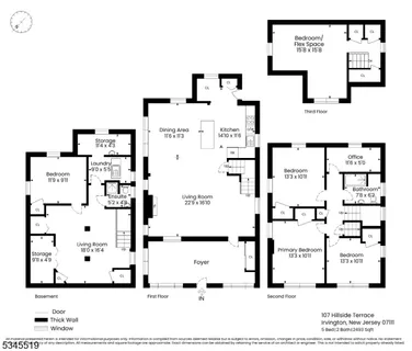 $499,000 | 107 Hillside Terrace, Irvington, NJ 07111