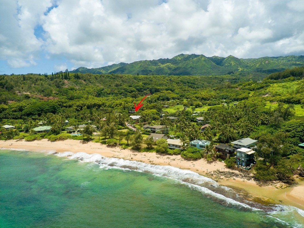 3590 Moloaa Road Kilauea, HI 96754 - Photo 10 of 22 a view of a yard with an outdoor seating
