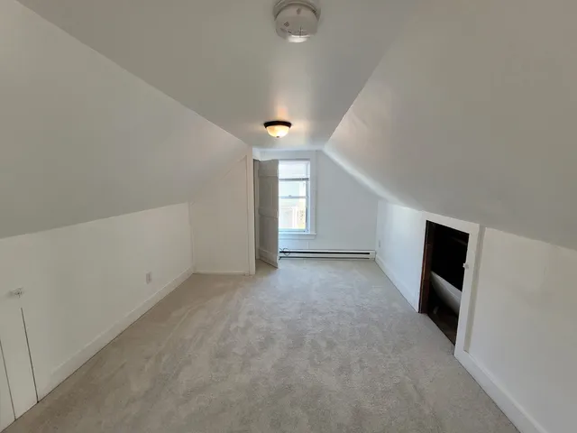 a view of a livingroom with a fireplace