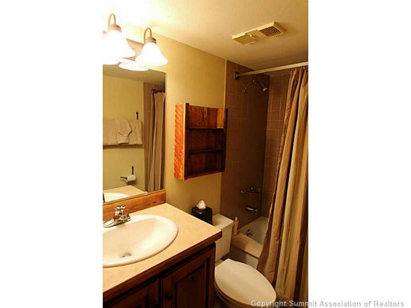 800 Copper Road, Unit 179 Frisco, CO 80443 - Photo 8 of 23 Bathroom. Third FULL guest bathroom off the living area.