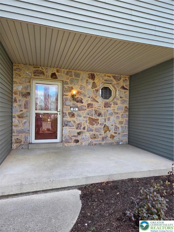 1728 Butztown Road, Unit C1 Bethlehem, PA 18017 - Photo 3 of 33 a view of a wooden door of the house