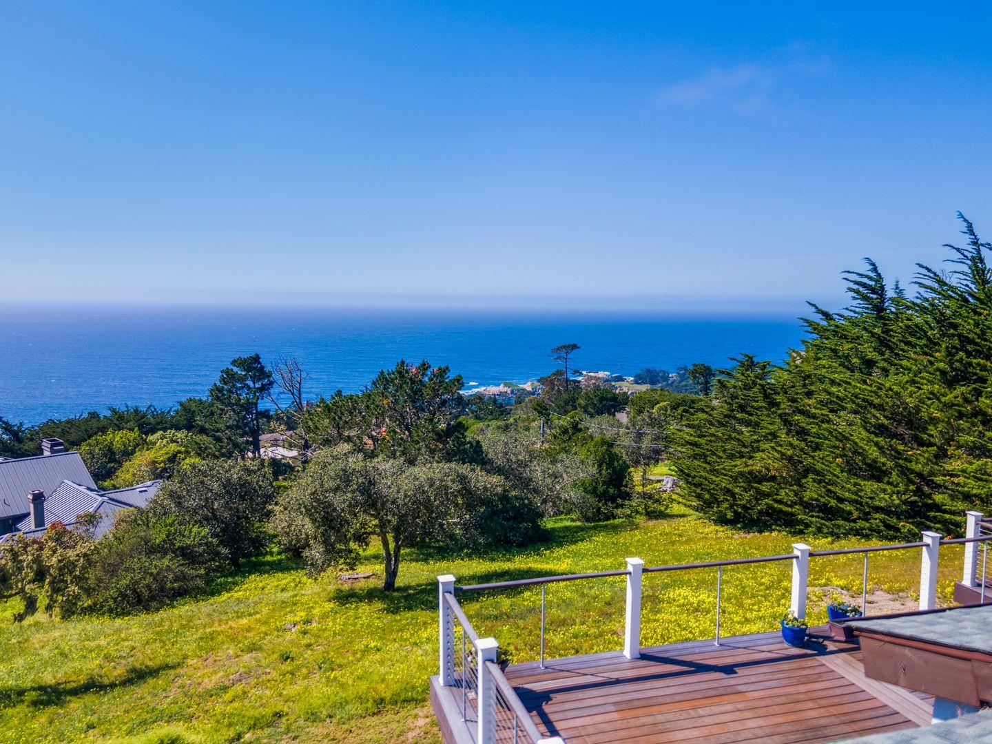 15 Mentone Road Carmel, CA 93923 - Photo 44 of 47 a view of a swimming pool with a patio