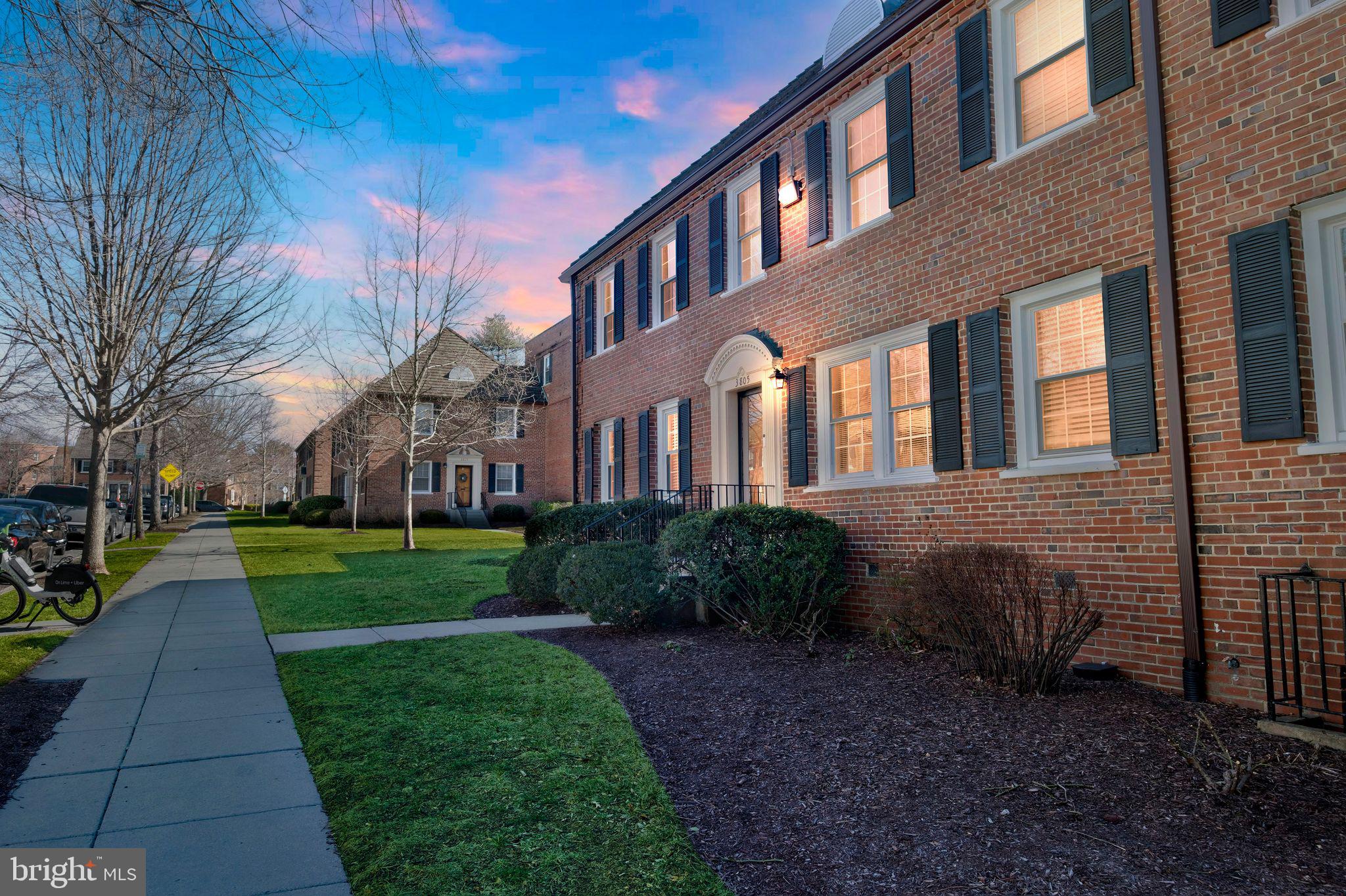 3805 V Street Southeast Washington, DC 20020 - Photo 2 of 31 a view of a brick building next to a yard