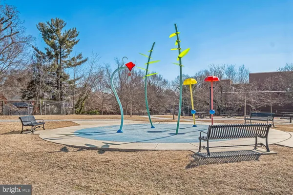 a view of outdoor space with seating
