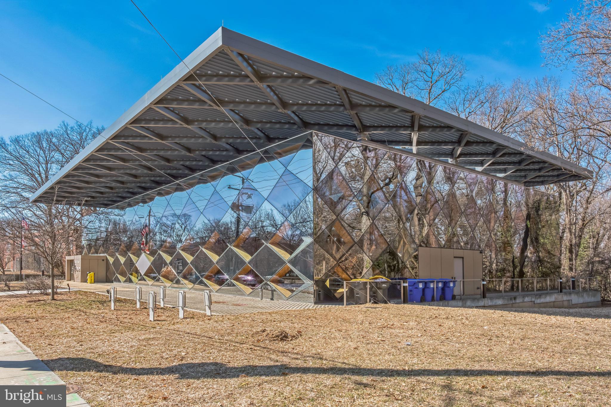 3805 V Street Southeast Washington, DC 20020 - Photo 27 of 31 a view of a wooden house with a snow