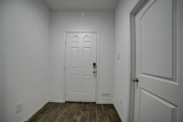 wooden floor in an empty room