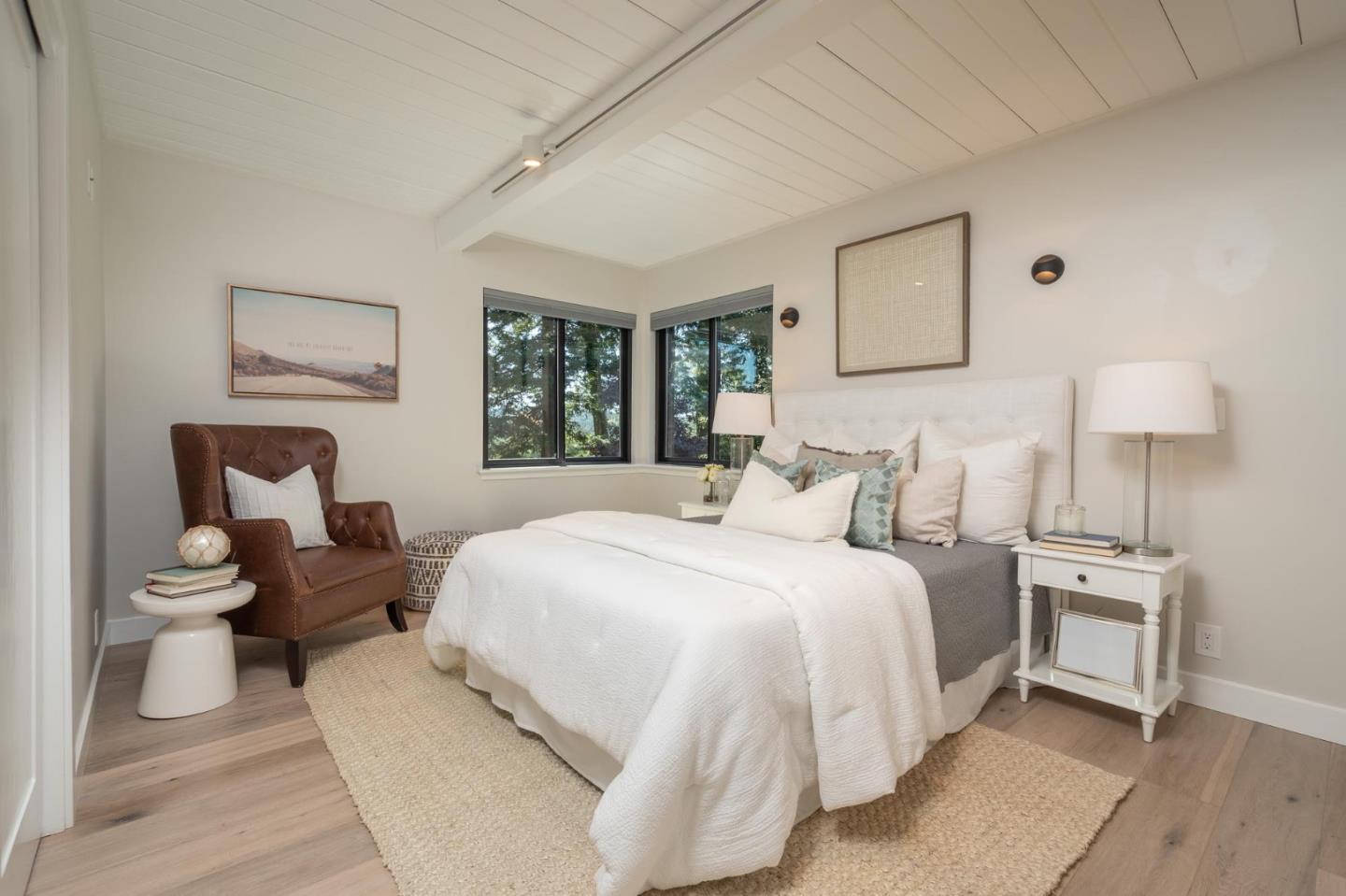 933 Janet Lane Lafayette, CA 94549 - Photo 15 of 30 a bedroom with a bed and wooden floor