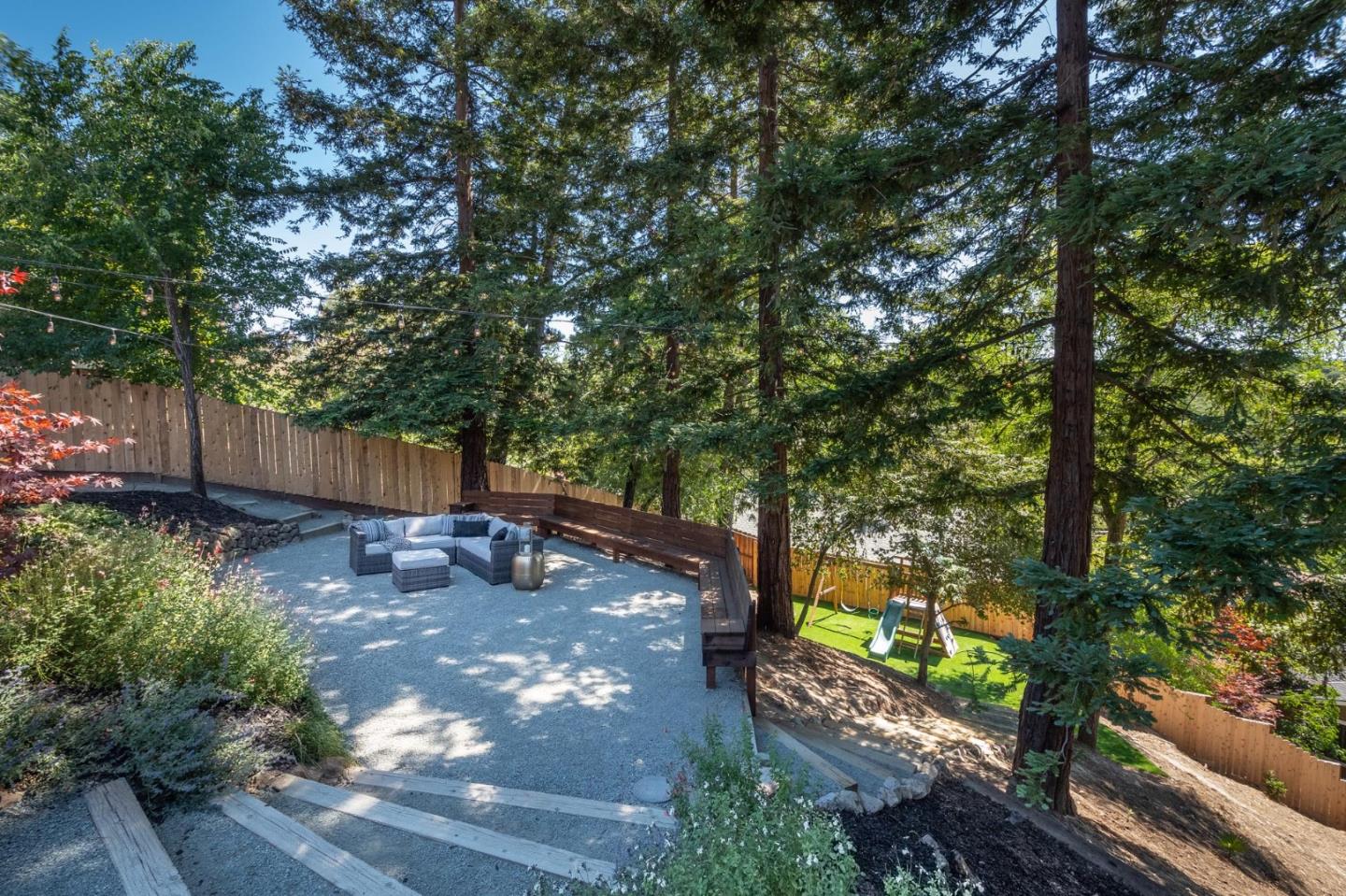 933 Janet Lane Lafayette, CA 94549 - Photo 21 of 30 a view of a backyard with tree s