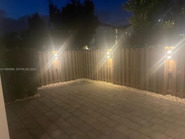 a view of a small space