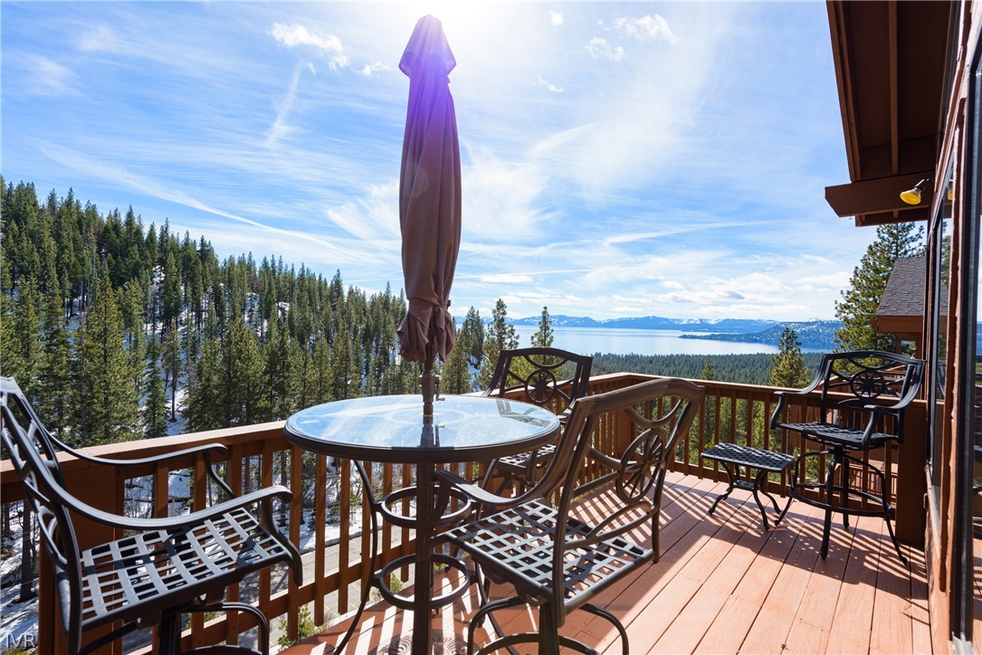 400 Fairview Boulevard, Unit 162 Incline Village, NV 89451 - Photo 15 of 50 a view of a balcony with furniture