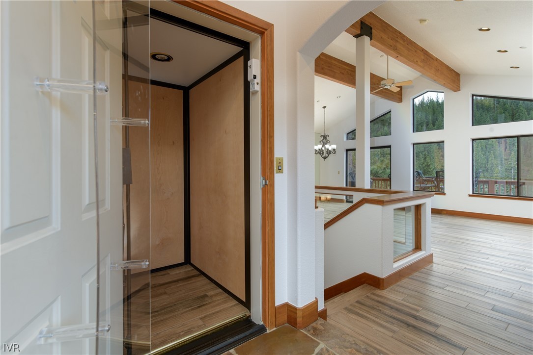 400 Fairview Boulevard, Unit 162 Incline Village, NV 89451 - Photo 5 of 50 a view of a hallway with wooden floor and a living room