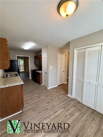 wooden floor in an empty room