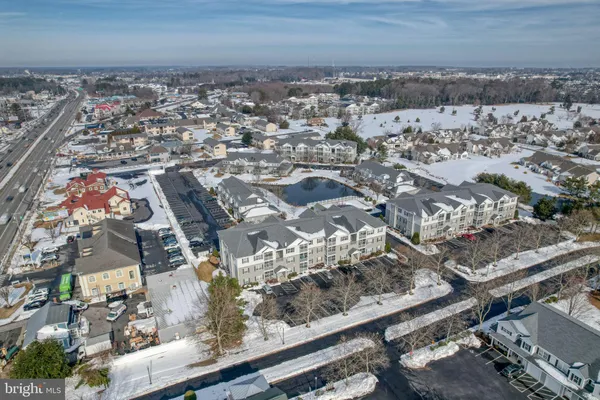 an aerial view of a