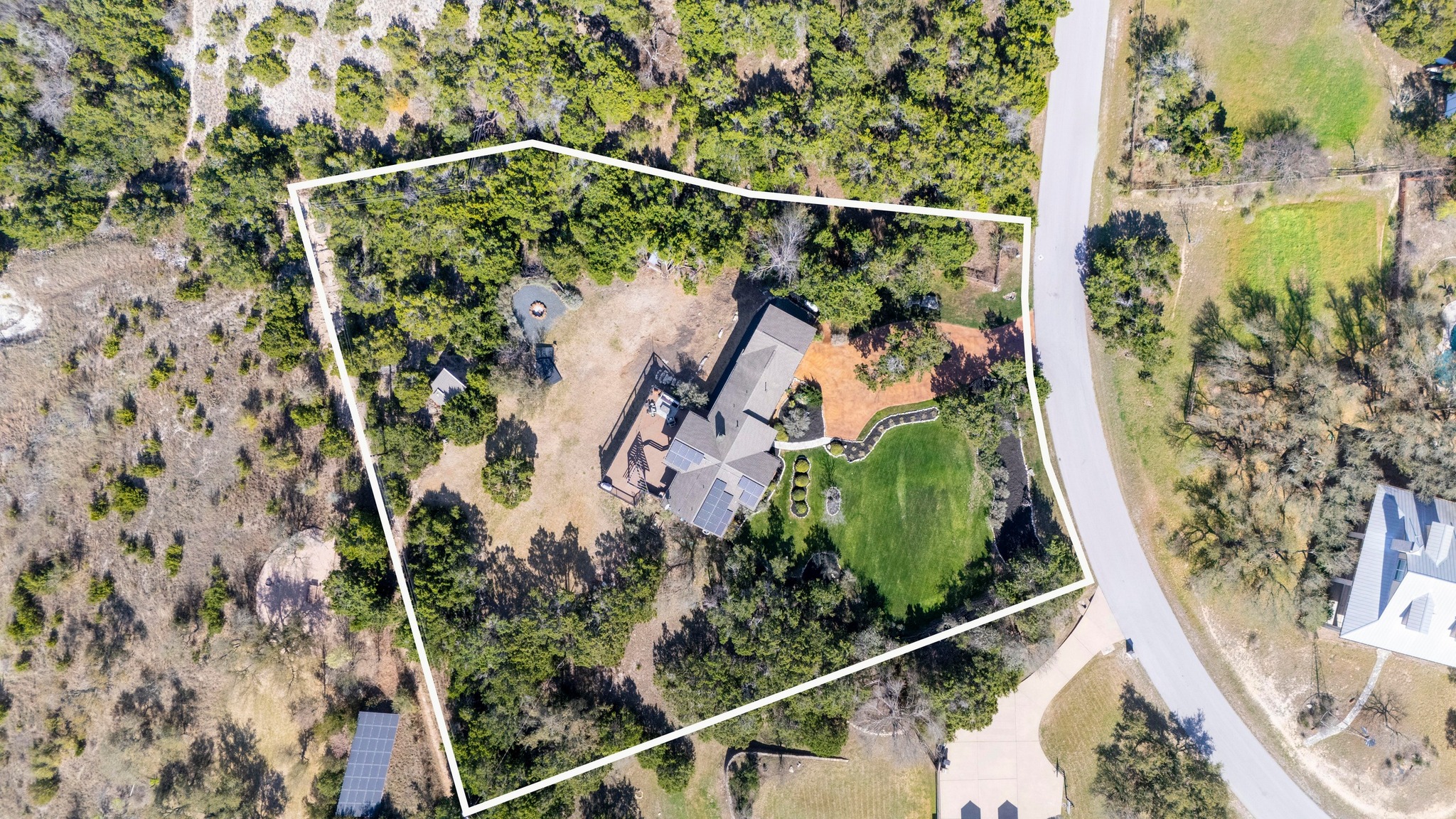 13602 Couri Pass Austin, TX 78738 - Photo 35 of 36 a view of a garden