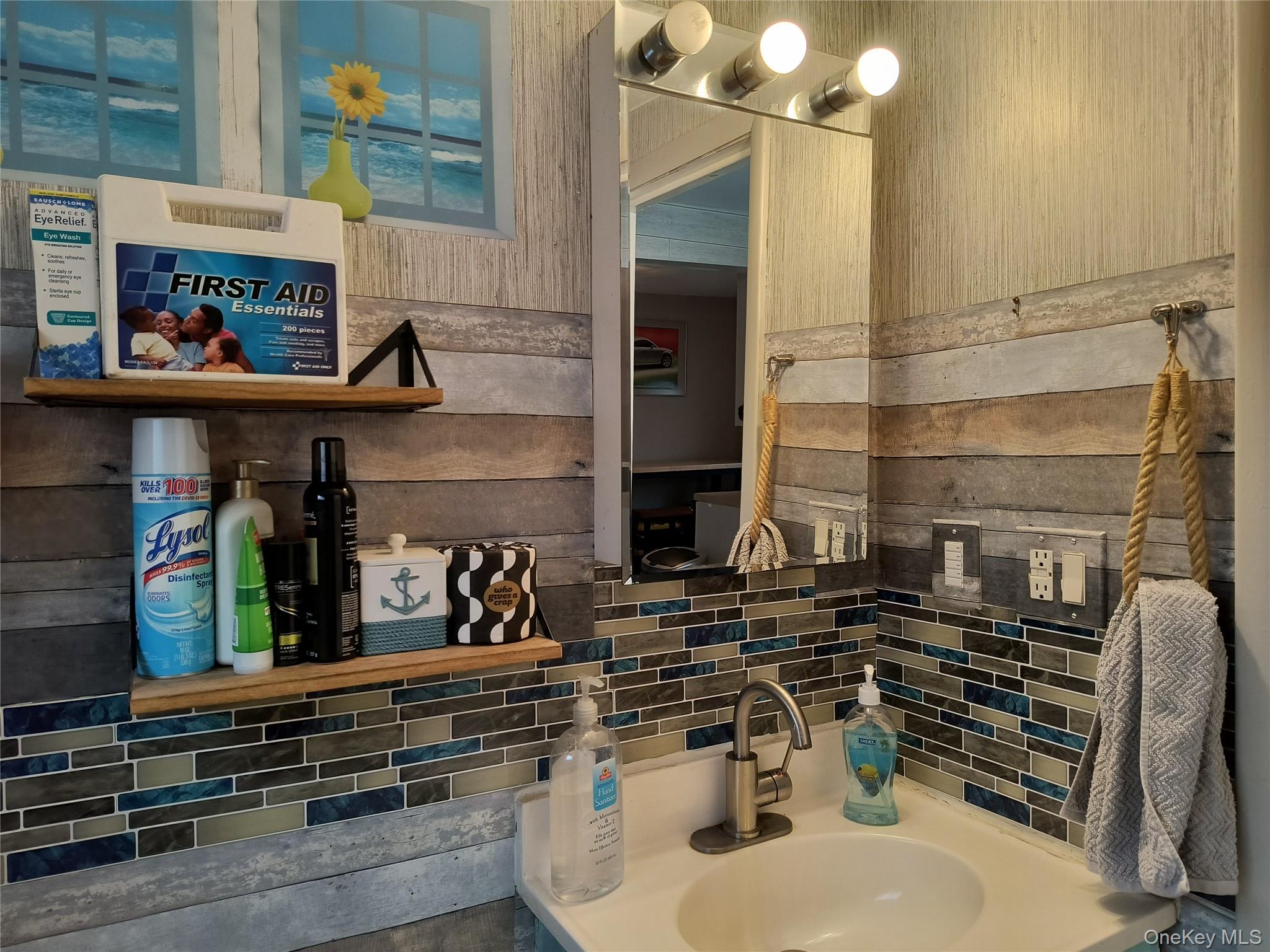 20 Barron Road Montgomery, NY 12549 - Photo 12 of 30 a bathroom with a sink and a mirror