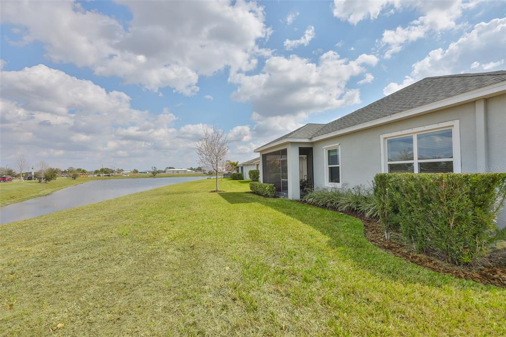 5418 Silver Sun Drive Apollo Beach, FL 33572 - Photo 40 of 65 a view of an house with backyard space and ocean view