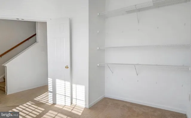 a view of empty room