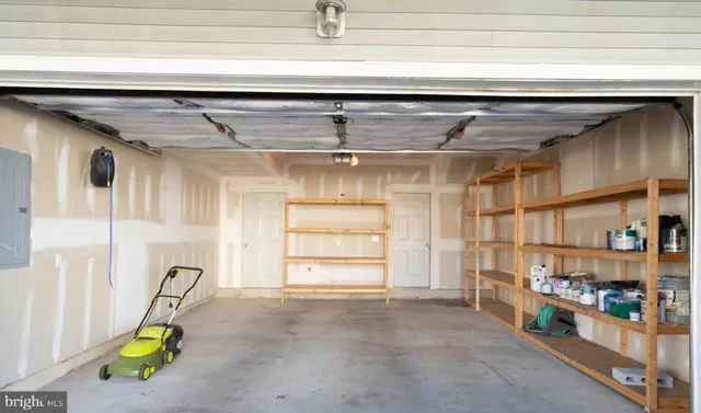 a view of storage and utility room