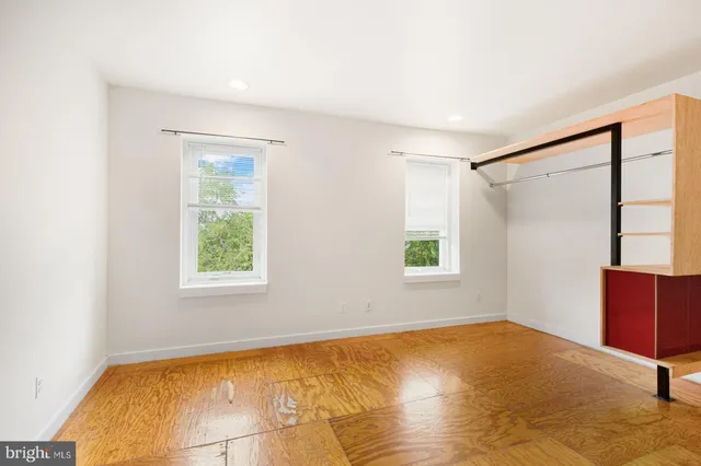 a view of empty room