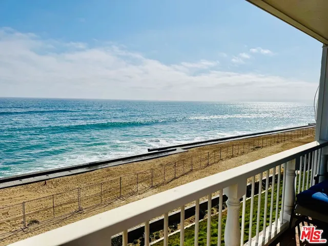a view of beach and ocean