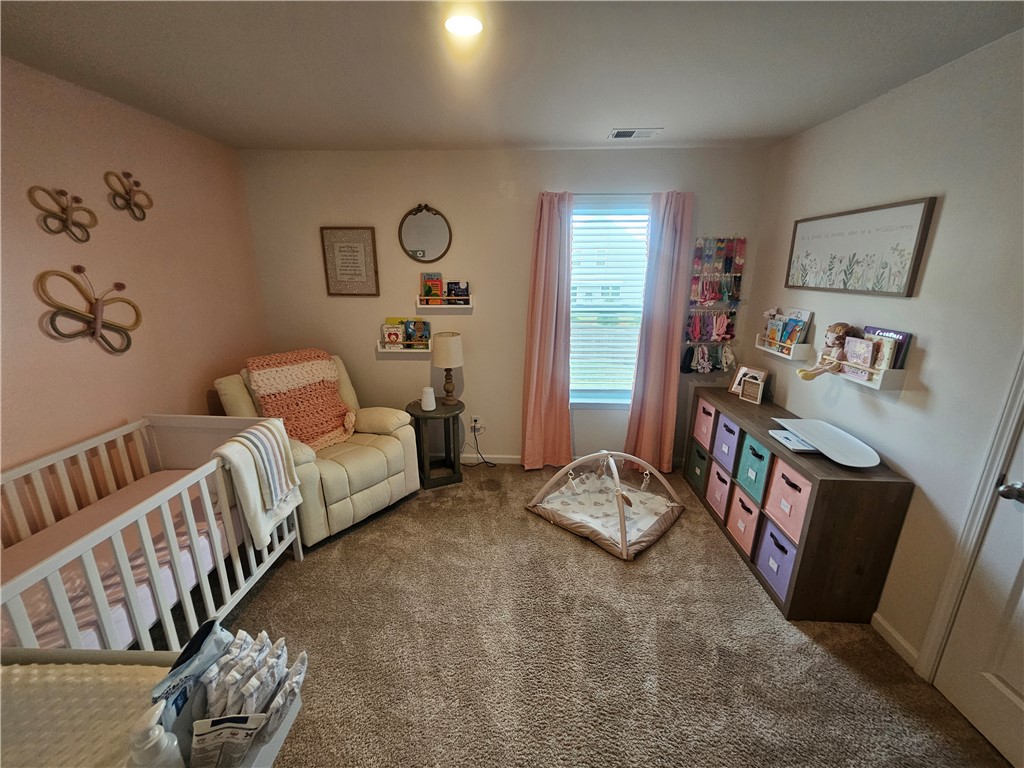 902 Ashwood Lane Easley, SC 29640 - Photo 31 of 39 A comforting nursery with plush carpeting and soft window coverings.