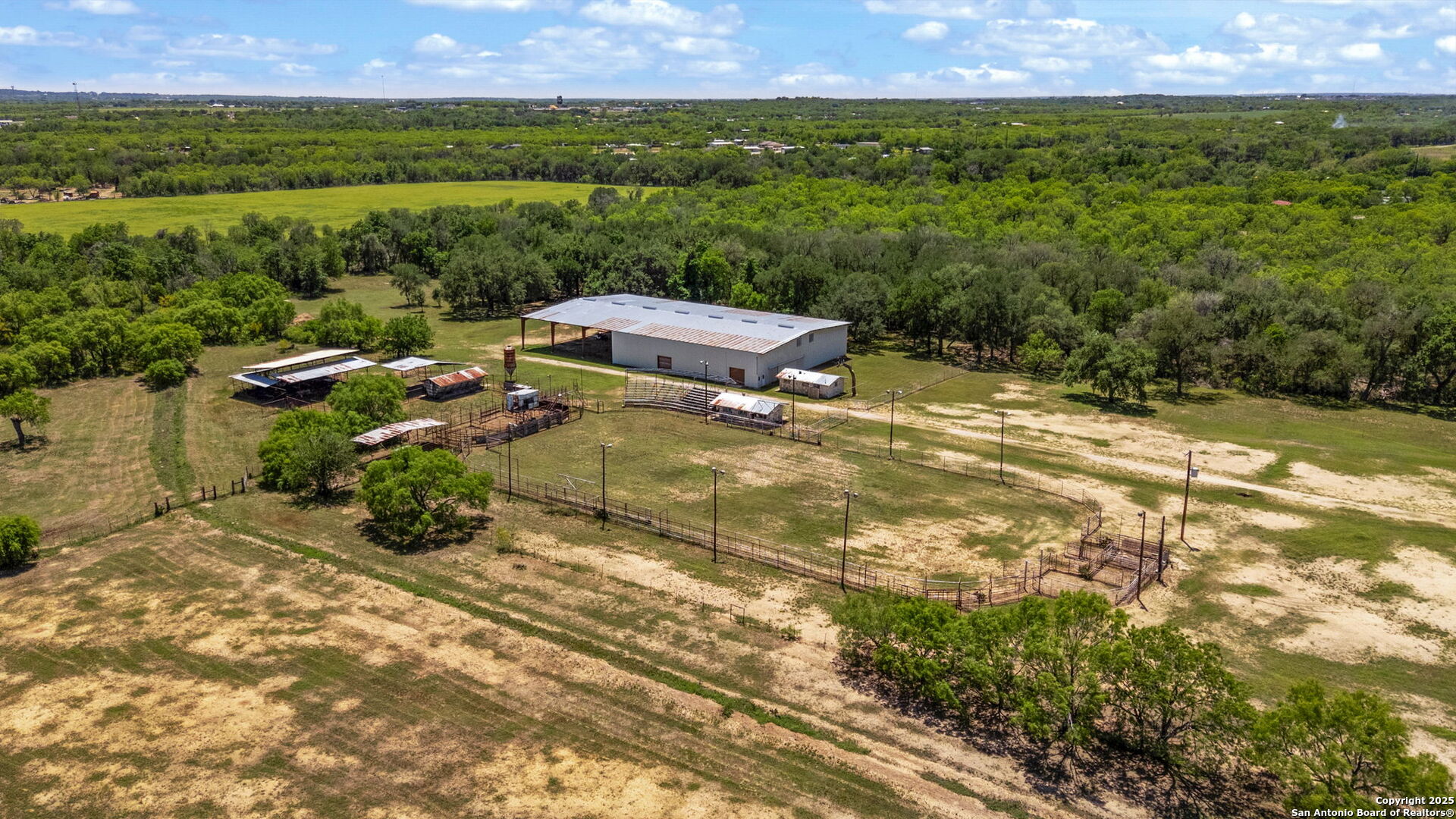 11224 Atkins Road Atascosa, TX 78002 - Photo 18 of 45 a view of outdoor space and city view
