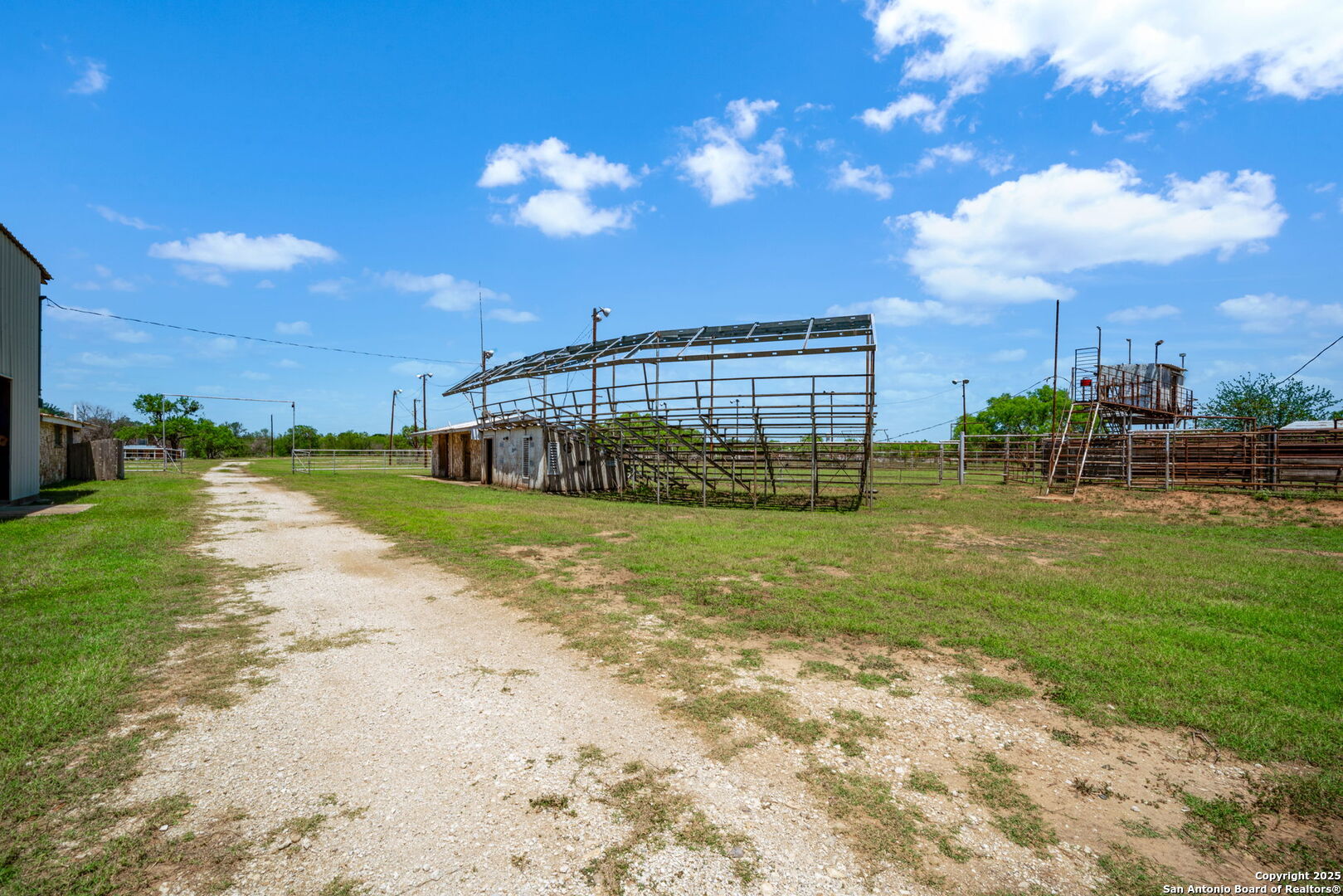 11224 Atkins Road Atascosa, TX 78002 - Photo 28 of 45 a view of a playground with a patio