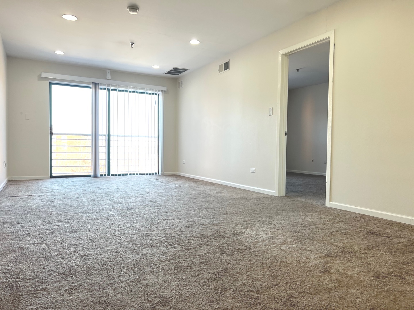 3255 Kirchoff Road, Unit 312 Rolling Meadows, IL 60008 - Photo 2 of 12 an empty room with windows and closet