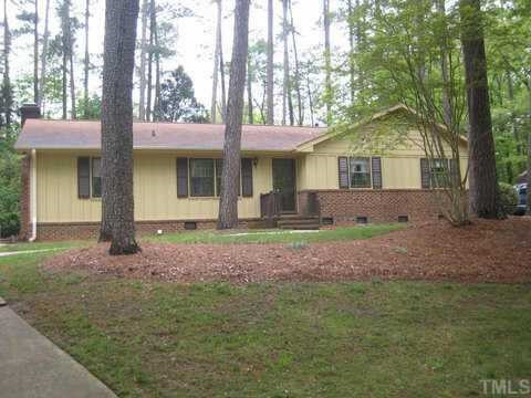 5405 Fieldstone Drive Raleigh, NC 27609 - Photo 1 of 7 Hard to Find RANCH in popular North Raleigh Exterior Front