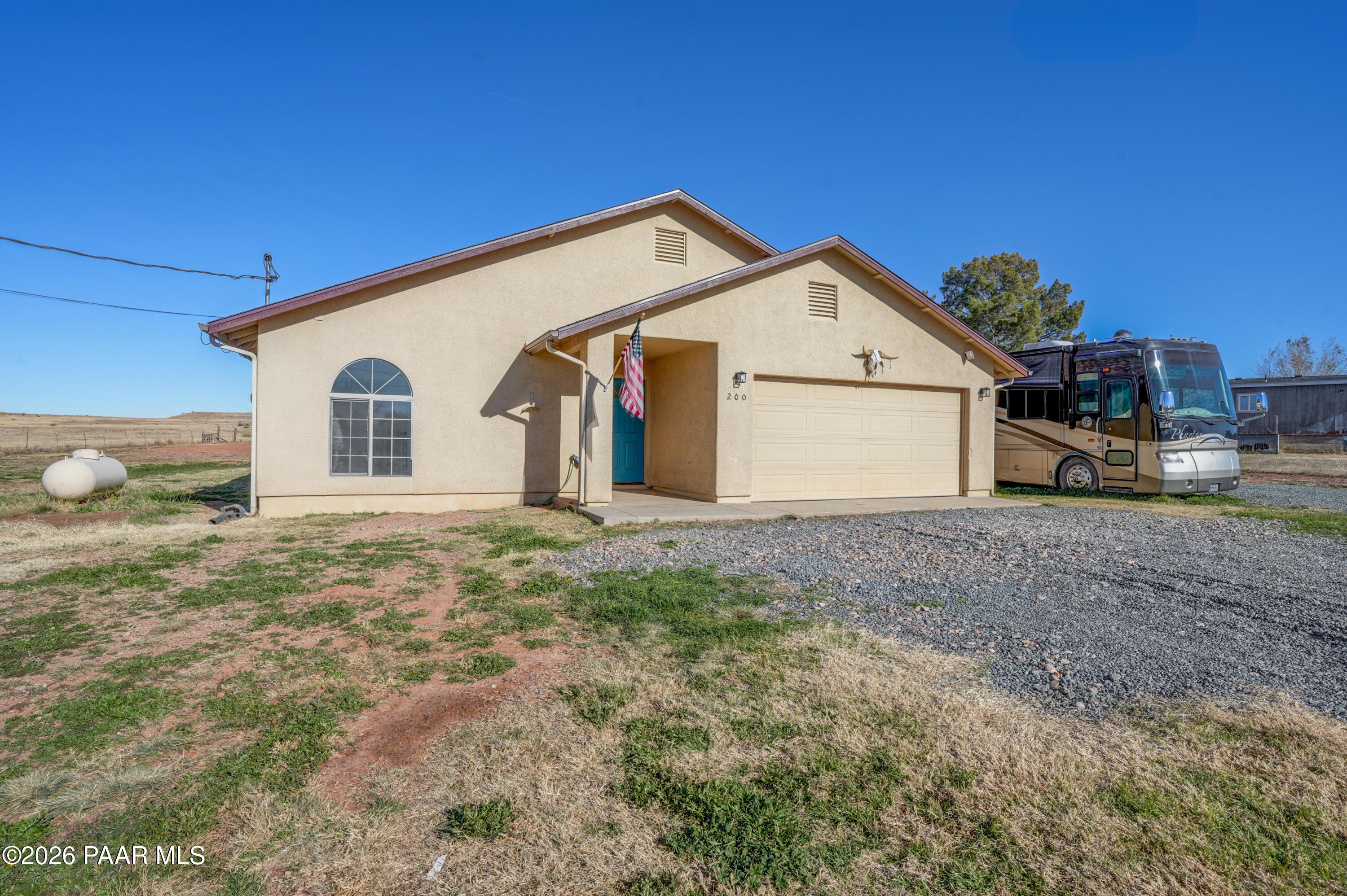 200 North Outback Road Dewey, AZ 86327 - Photo 21 of 34 a view of a house with a backyard